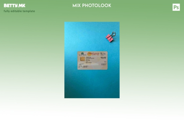 Модерен стил Италијанска картичка за здравствено осигурување (Tessera sanitaria)